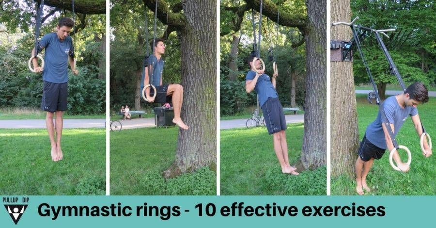 Gymnastic rings - 10 very effective exercises