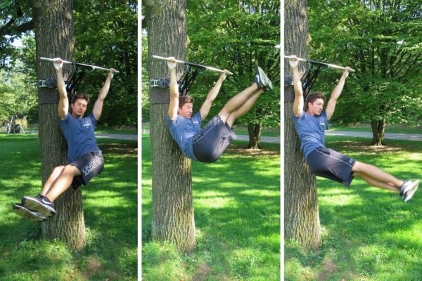 pull up bar beginner exercises