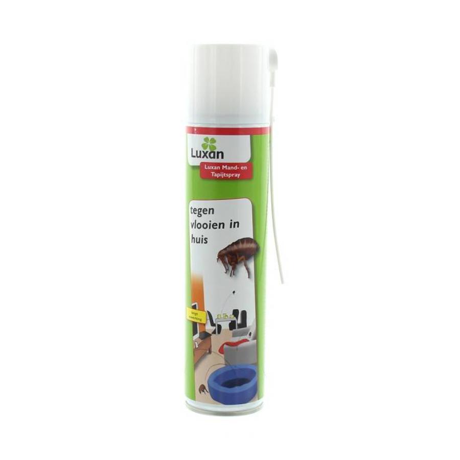Luxan Spray tegen vlooien in huis 400 ml - AllesTegenOngedierte.nl Luxan Spray tegen vlooien in huis 400 ml - AllesTegenOngedierte.nl