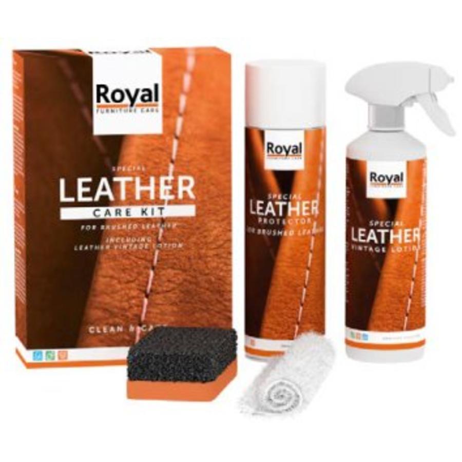 Leather Care Kit Brushed Leather Royal Furniture Care