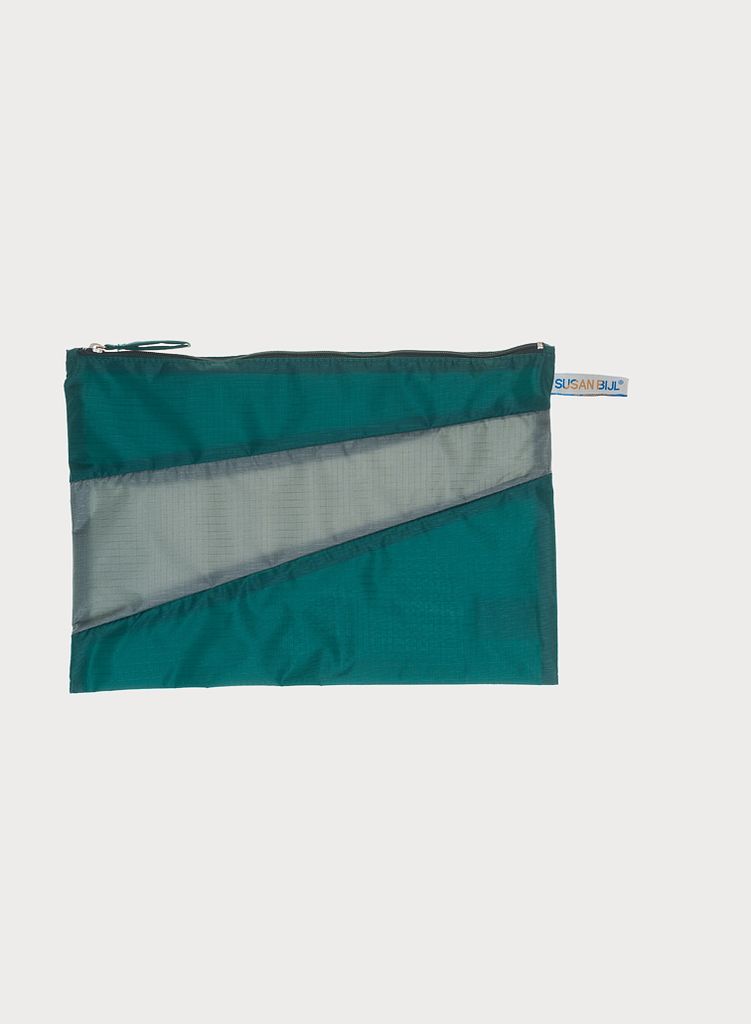 SUSAN BIJL Pouch Pine & Grey SUSAN BIJL Pouch Pine & Grey