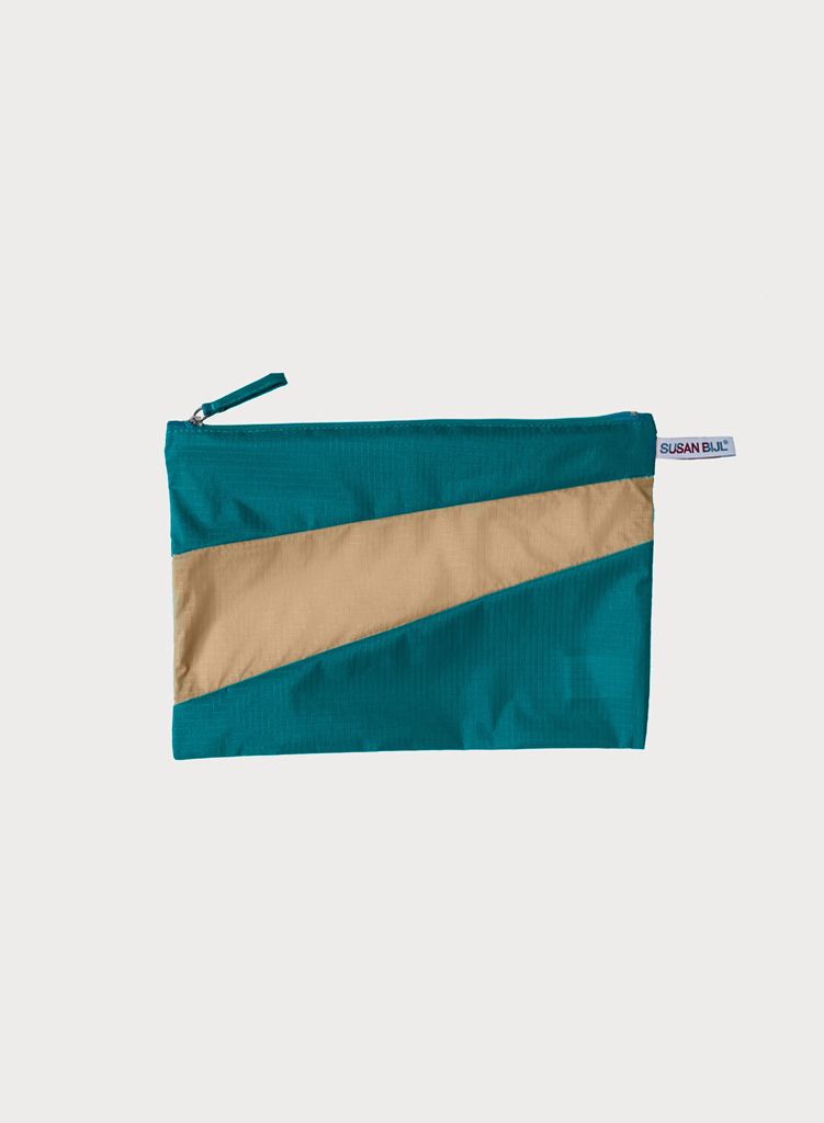 SUSAN BIJL Pouch Aqua & Calcite SUSAN BIJL Pouch Aqua & Calcite