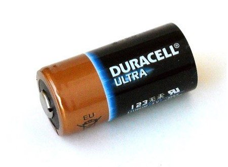 CR123A - batterij Duracell CR123A - batterij