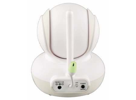 Babyfoon Audio/Video 2.4 GHz Wit/Grijs - Met monitor Konig Babyfoon Audio/Video 2.4 GHz Wit/Grijs - Met monitor