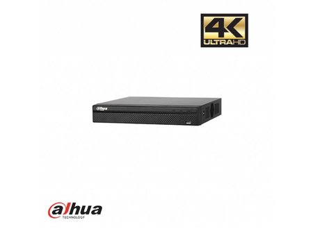 4 Kanaals 4K incl. PoE recorder (Incl. 1Tb.) Dahua 4 Kanaals 4K incl. PoE recorder (Incl. 1Tb.)