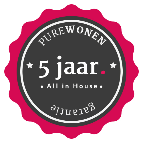 5 jaar garantie PureWonen.nl