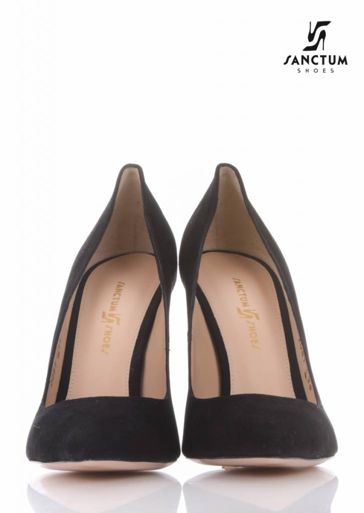 Sanctum Italian suede pumps with thin heels - Sanctum Shoes