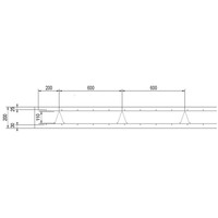 Supportligger H15 cm - lengte 200 cm
