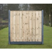 Betonpaal diamantkop 10 x 10 x 280 cm - Antraciet