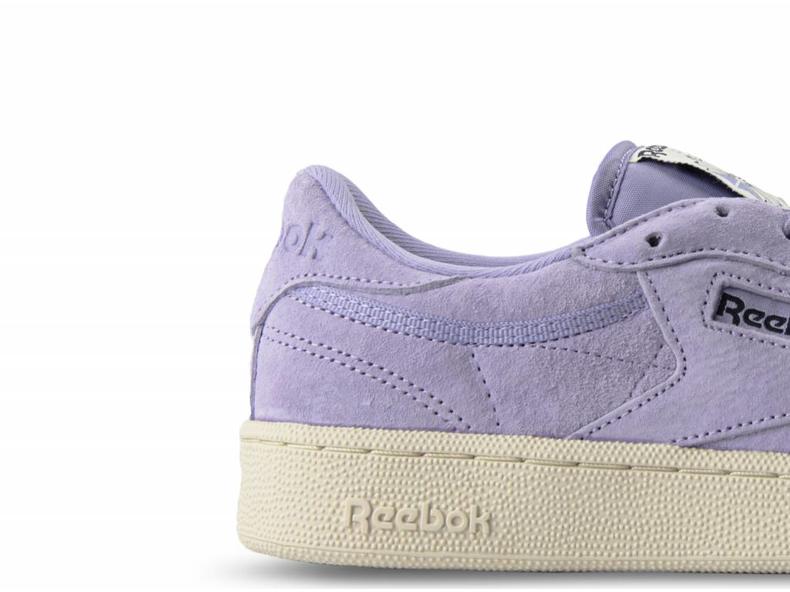 reebok club c 85 enfant violet