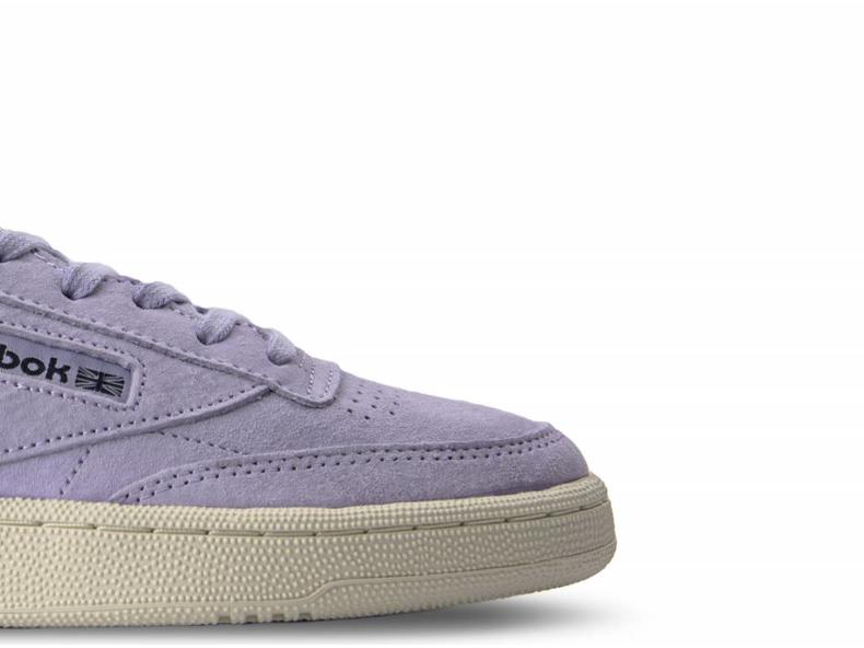 reebok club c violet