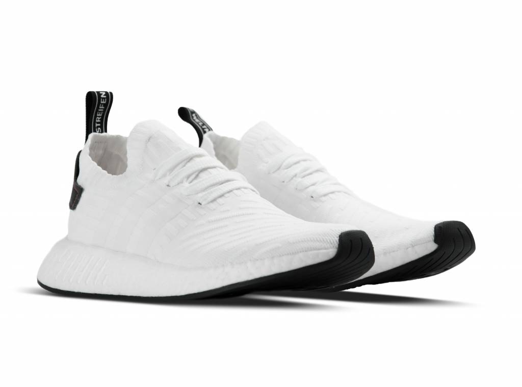 Adidas NMD_R2 PK White Black BY3015