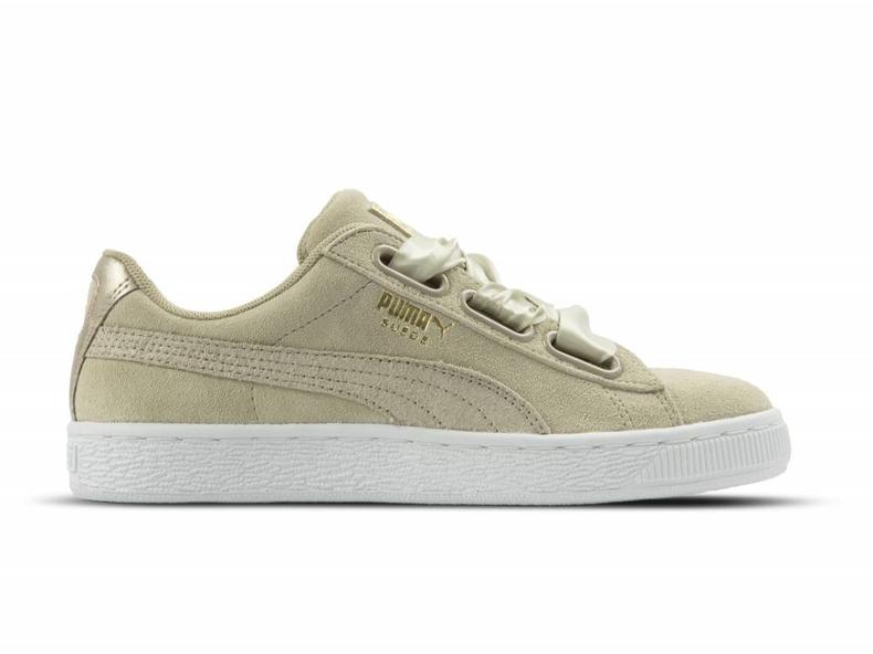 puma suede heart safari beige puma suede heart safari beige
