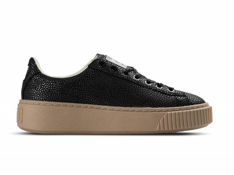 puma platform black beige puma platform black beige