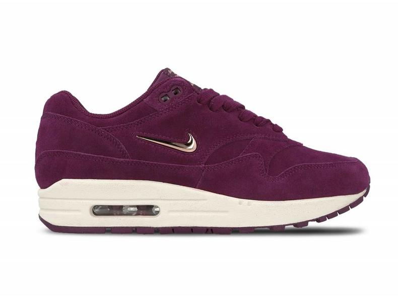 WMNS Air Max 1 Premium CS Bordeaux Blur Bio Beige AA0512 600 WMNS Air Max 1 Premium CS Bordeaux Blur Bio Beige AA0512 600