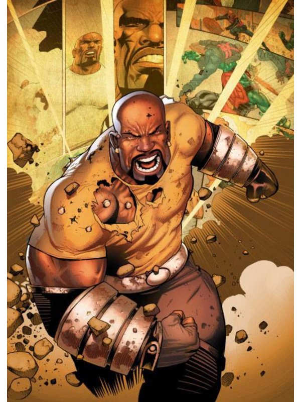 Marvel Metall-Poster: Luke Cage (The Defenders)