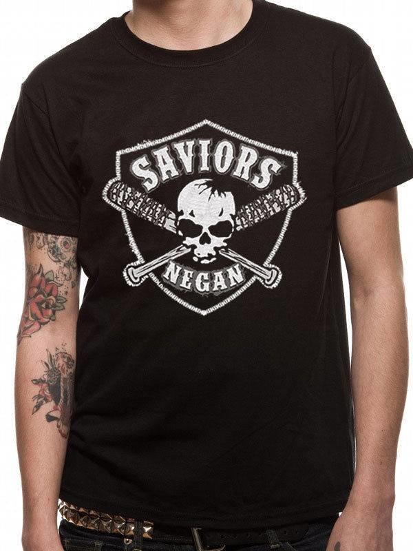 T-Shirts: Negan's Saviors (Lucille Skull Crest)