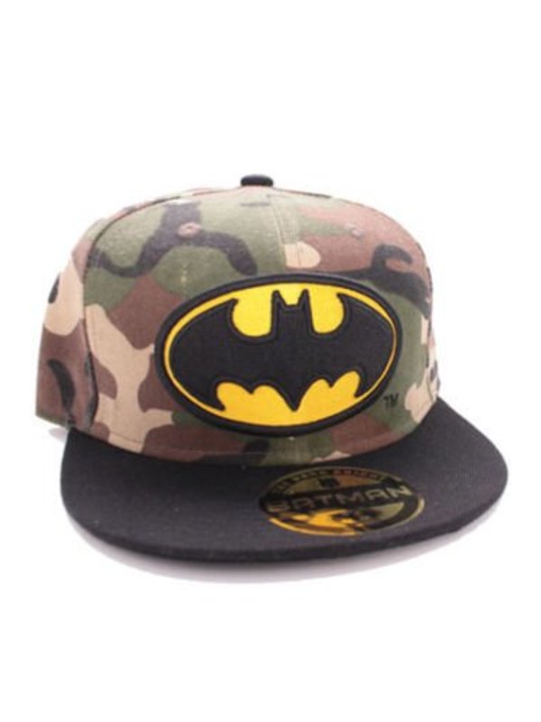 DC: Batman Camouflage Logo Snapback Cap