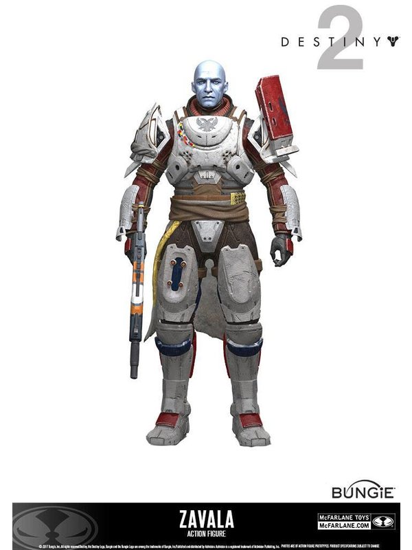 Destiny 2: Zavala Actionfigur