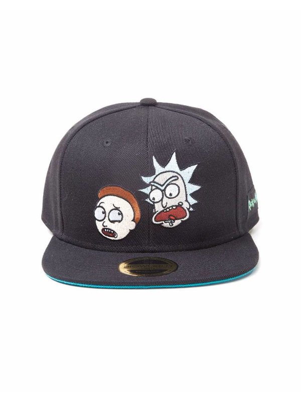 Rick and Morty: Crazy Faces Snapback Cap