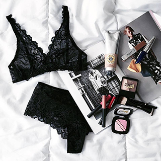 simone Perele Celeste Triangel BH