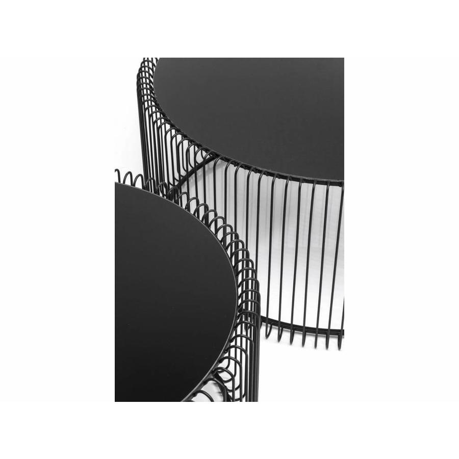 Coffee Table Wire Black Small De Toverkamer Kare Coffee Table Wire Black S