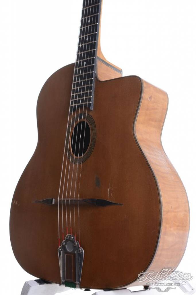 Rino Van Hooijkdonk Favino Style Gypsy Guitar 2015 Aged Rino Van Hooijkdonk Favino Style Gypsy Guitar 2015 Aged