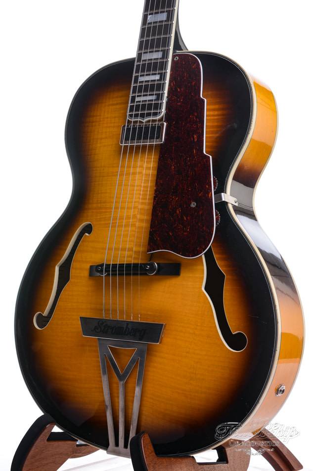 Stromberg Newport Spruce Top Vintage Sunburst Aged Stromberg Newport Spruce Top Vintage Sunburst Aged
