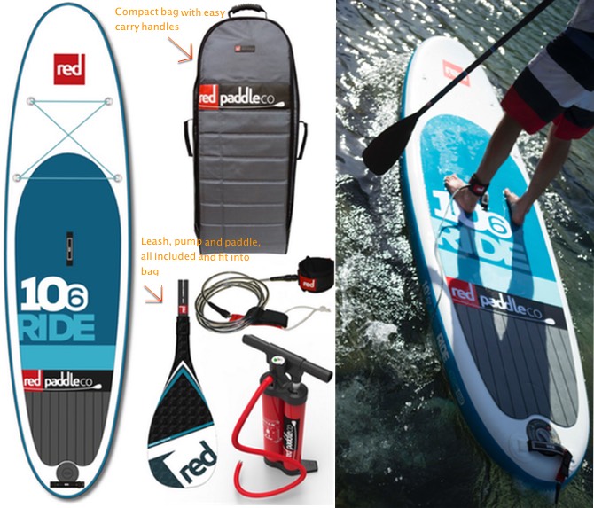 10'6 Ride SUP package