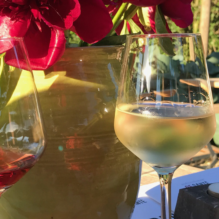Heerlijk op terras