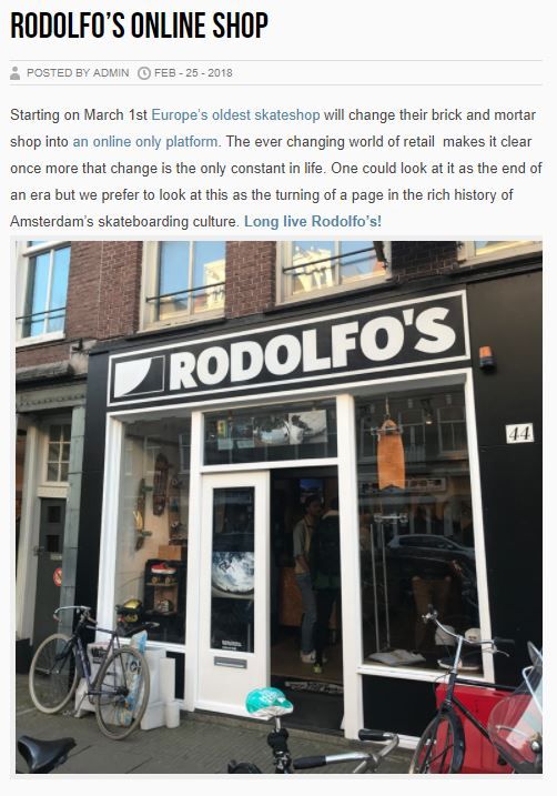 Rodolfo's Online Shop
