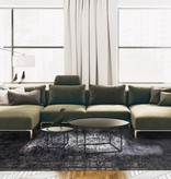 Louis de Poortere Vloerkleed The Fading world Mineral Black 8263 Louis de Poortere Vloerkleed The Fading world Mineral Black 8263