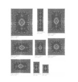 Louis de Poortere Vloerkleed The Fading world Mineral Black 8263 Louis de Poortere Vloerkleed The Fading world Mineral Black 8263