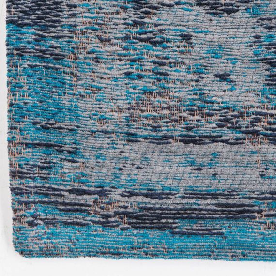 Louis de Poortere Vloerkleed The Fading world Grey Turquoise 8255