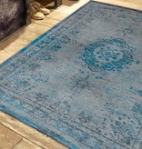 Louis de Poortere Vloerkleed The Fading world Grey Turquoise 8255 Louis de Poortere Vloerkleed The Fading world Grey Turquoise 8255