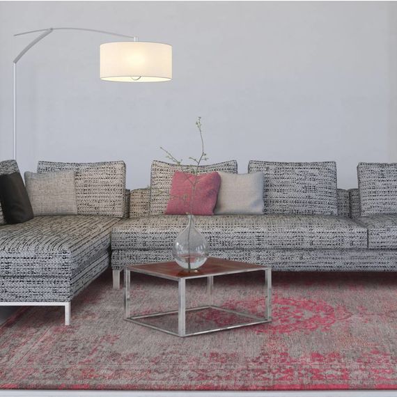 Louis de Poortere Vloerkleed The Fading world Pink Flash 8261