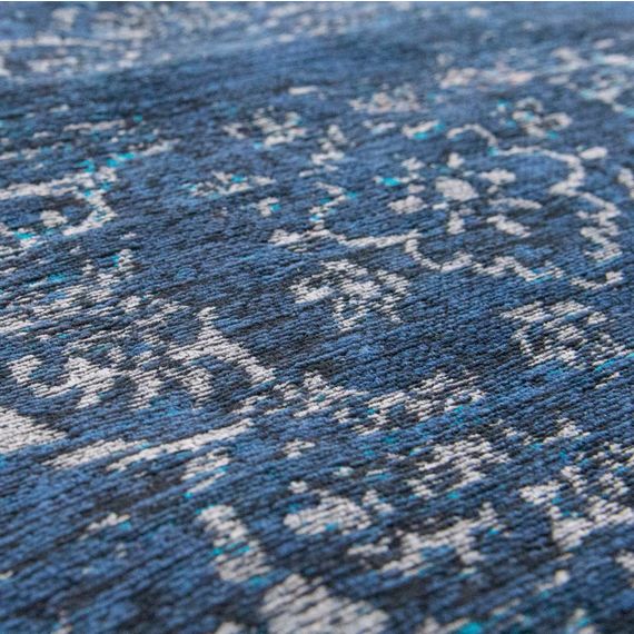 Louis de Poortere Vloerkleed The Fading world Blue night 8254