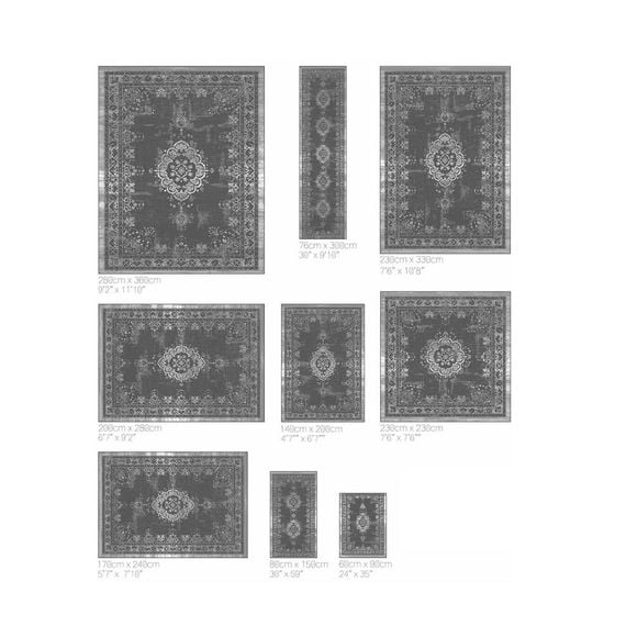 Louis de Poortere Vloerkleed The Fading world Scarlet 8260