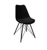 Kick Collection Stoel Metal Luuk - Zwart Kick Collection Stoel Metal Luuk - Zwart