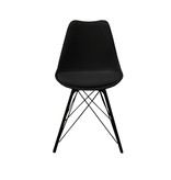 Kick Collection Stoel Metal Luuk - Zwart Kick Collection Stoel Metal Luuk - Zwart