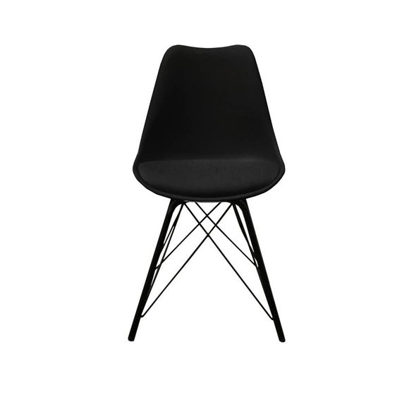 Kick Collection Stoel Metal Luuk - Zwart