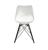 Kick Collection Stoel Metal Luuk - Wit Kick Collection Stoel Metal Luuk - Wit