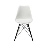 Kick Collection Stoel Metal Luuk - Wit Kick Collection Stoel Metal Luuk - Wit