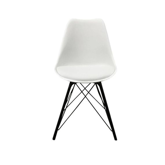 Kick Collection Stoel Metal Luuk - Wit