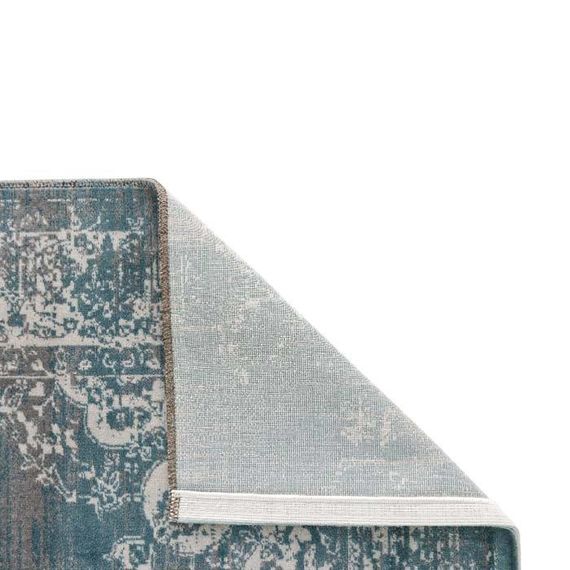 Vintage vloerkleed - Classic grijs/blauw