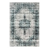 Vintage vloerkleed - Classic antraciet/blauw Vintage vloerkleed - Classic antraciet/blauw