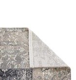 Vintage vloerkleed - Patchwork Grijs Vintage vloerkleed - Patchwork Grijs