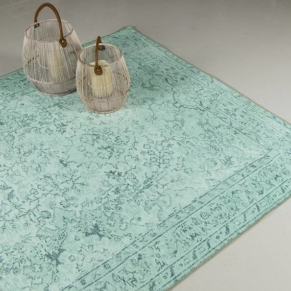 Brinker carpets Vintage vloerkleed Moods Mintgroen No.05