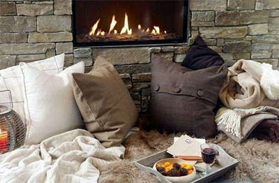 Winter interieur