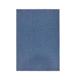 Bougari Vloerkleed Twin Solid - Blauw/Creme Bougari Vloerkleed Twin Solid - Blauw/Creme